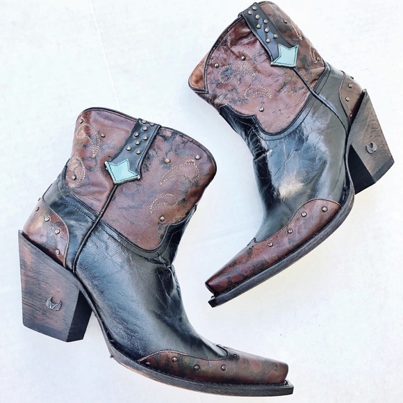 Eight Second Angel Shoes - Eight Second Angel Distressed Leather Boots